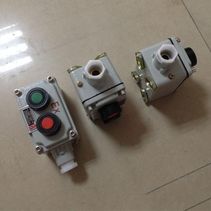 Explosion Proof Cast Aluminum Motor Switch With Emergency Stop Control Button