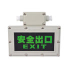 China Battery Backup Explosion Proof Exit Lights , Aluminum Alloy Emergency Exit Sign company