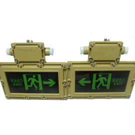 China Fire Evacuation Explosion Proof Indicator Light , BAY Series Explosion Proof Safety Exit Sign factory